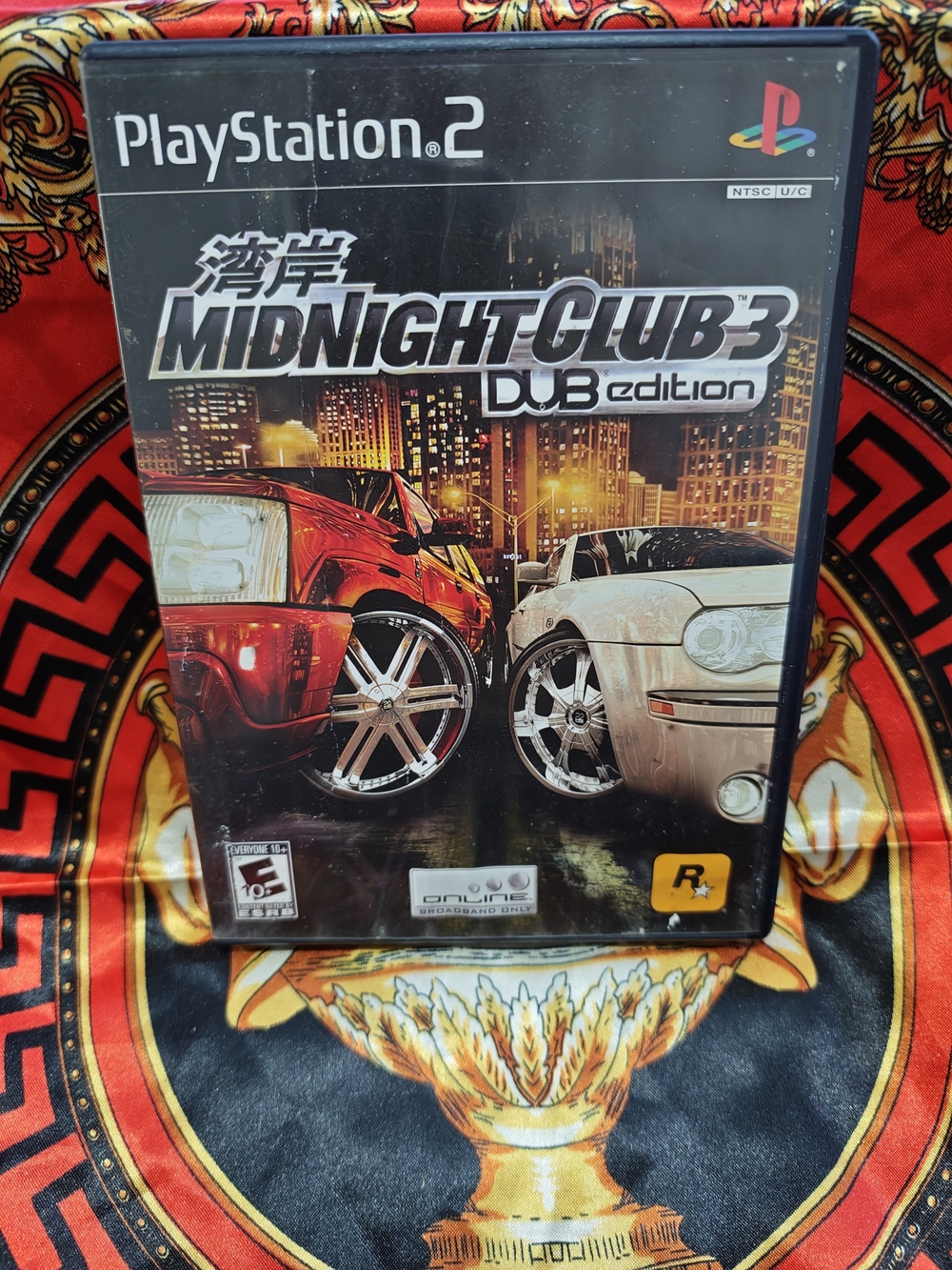 Sony Midnight Club 3 DUB Edition – Red & White Cover
